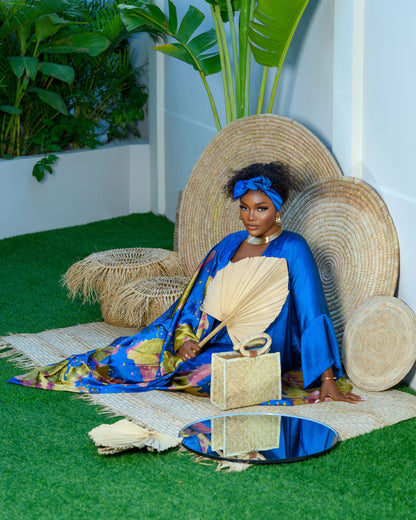 Savanah Kimono Set (Blue)