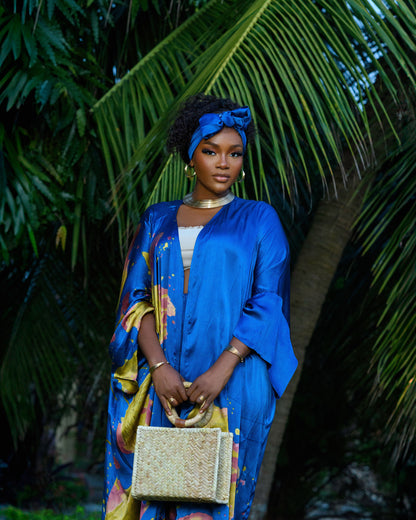 Savanah Kimono Set (Blue)